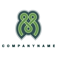 Company Decorative M Logo PNG Vector