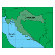 CROATIA REGIONAL MAP Logo PNG Vector