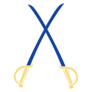 CROSSED SWORDS ART Logo PNG Vector