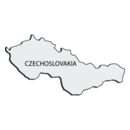 CZECHOSLOVAKIA MAP Logo PNG Vector