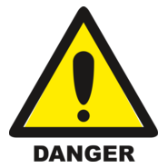 DANGER SIGN Logo PNG Vector
