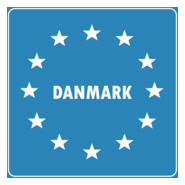 DENMARK EU ENTRY ROAD SIGN Logo PNG Vector