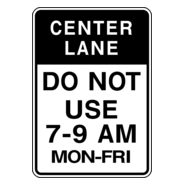 DO NOT USE CENTER LANE Logo PNG Vector