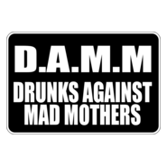DRUNKS AGAINST MAD MOMS Logo PNG Vector