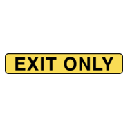 EXIT TRAFFIC SIGN Logo PNG Vector