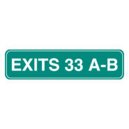 EXITS SIGN Logo PNG Vector
