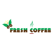 Fresh Coffee Logo PNG Vector
