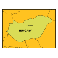 HUNGARY MAP Logo PNG Vector