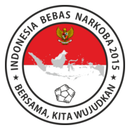 Indonesia Bebas Narkoba 2015 Logo PNG Vector