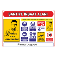 İŞ GÜVENLİĞİ LEVHASI Logo PNG Vector