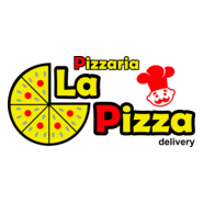 La Pizza Logo PNG Vector