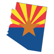 MAP OF ARIZONA Logo PNG Vector