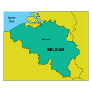 MAP OF BELGIUM Logo PNG Vector