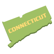 MAP OF CONNECTICUT Logo PNG Vector