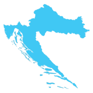 MAP OF CROATIA Logo PNG Vector
