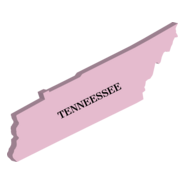 MAP OF TENNESSEE Logo PNG Vector