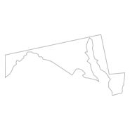 MARYLAND MAP Logo PNG Vector