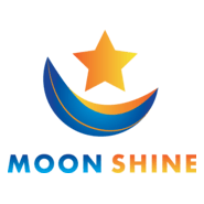 Moon Shine Logo PNG Vector