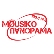 Mousiko Panorama 100.8FM Logo PNG Vector