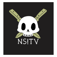 não é serio tv Logo PNG Vector