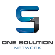 One Solution Network Logo PNG Vector
