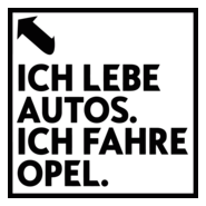 Opel Ich Lebe Autos Logo PNG Vector