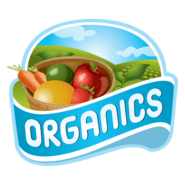 Organics Logo PNG Vector