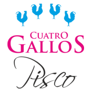 Pisco Cuatro Gallos Logo PNG Vector
