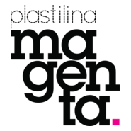Plastilina Magenta Logo PNG Vector