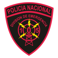 Policía Nacional - División de Emergencia 105 Logo PNG Vector