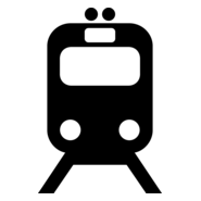 RAIL TRANSPORTATION SIGN Logo PNG Vector