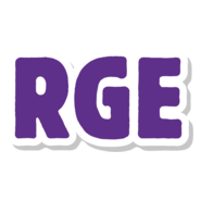 RGE reconnu garant de l'environnement Logo PNG Vector