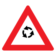 ROUNDABOUT SIGN Logo PNG Vector