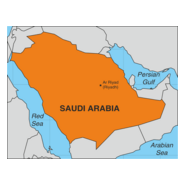 SAUDI ARABIA MAP Logo PNG Vector