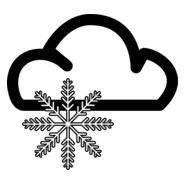 SNOW WEATHER SYMBOL Logo PNG Vector