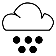 SNOWFALL WEATHER SYMBOL Logo PNG Vector