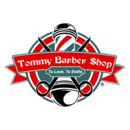 Tommy Barber Shop Logo PNG Vector