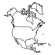 USA CANADA MEXICO MAP Logo PNG Vector