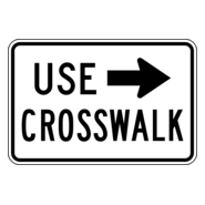 USE CROSSWALK Logo PNG Vector