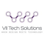 VII Tech Solutions Logo PNG Vector