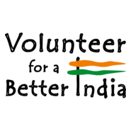 Volunteer for a Better India Logo PNG Vector