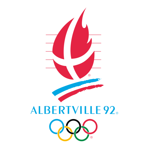 1992 Winter Olympics Logo PNG Vector