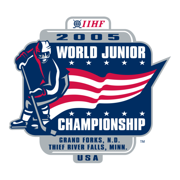 2005 IIHF World Junior Championship Logo PNG Vector