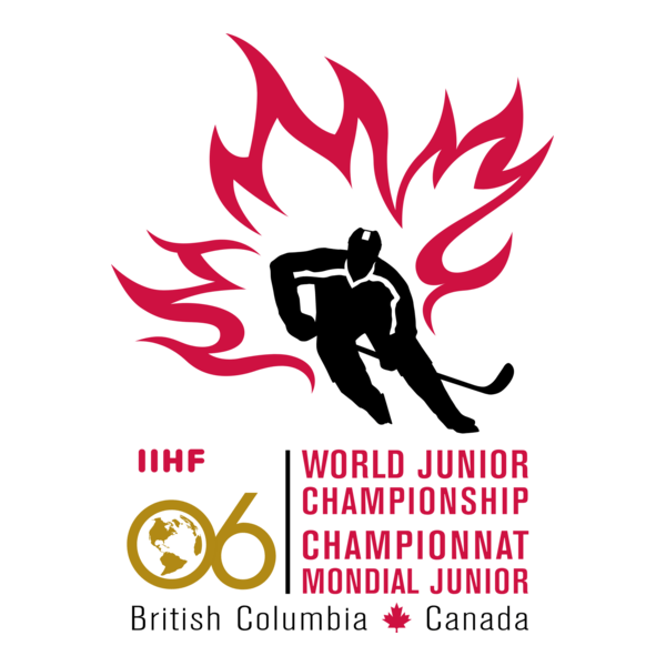 2006 IIHF World Junior Championship Logo PNG Vector