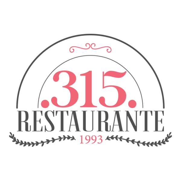 315 Restaurante Logo PNG Vector