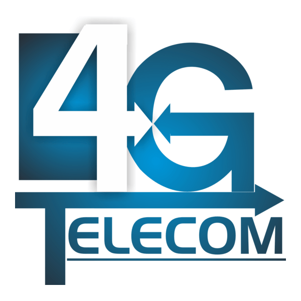 4G Telecomunicação Logo PNG Vector