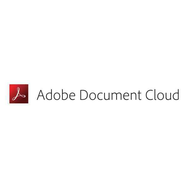Adobe Document Cloud Logo PNG Vector