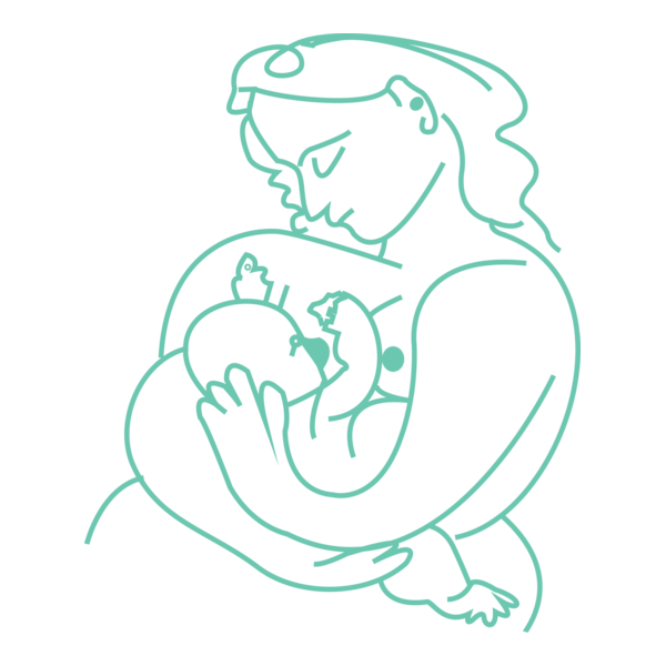 Anne ve Bebek Logo PNG Vector