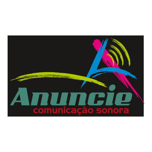 Anuncie Comunicação Sonora Logo PNG Vector