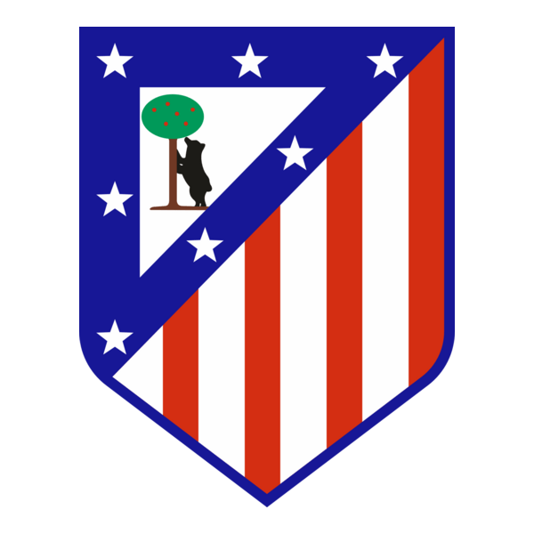 Atletico Madrid Logo PNG Vector